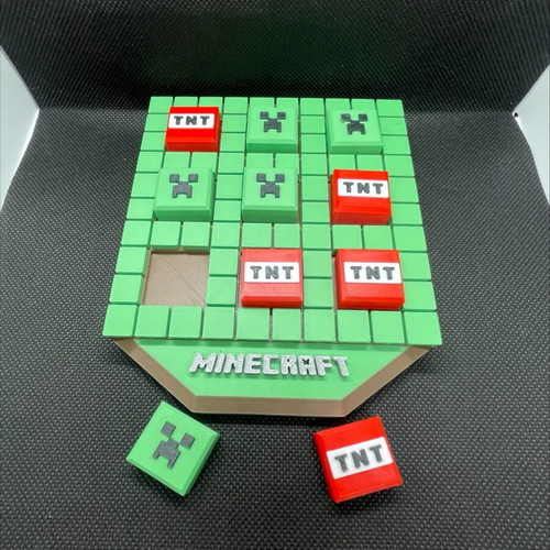 Minecraft Tic Tac Toe Game new