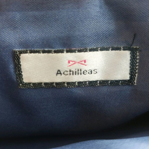 Achilleas Accessories Handbag like new, white and blue
