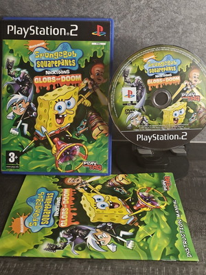 SpongeBob SquarePants Featuring Nicktoons Globs of Doom PS2 game used