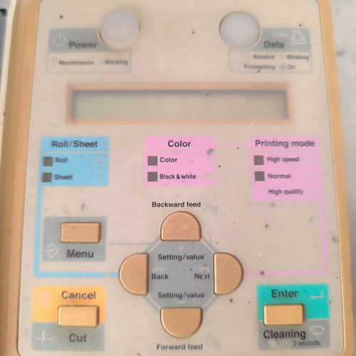 Mutoh RJ-900C printer used, needs repair
