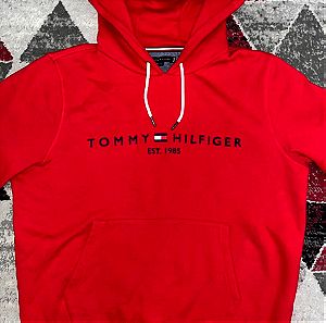 Tommy hilfiger red hoodie