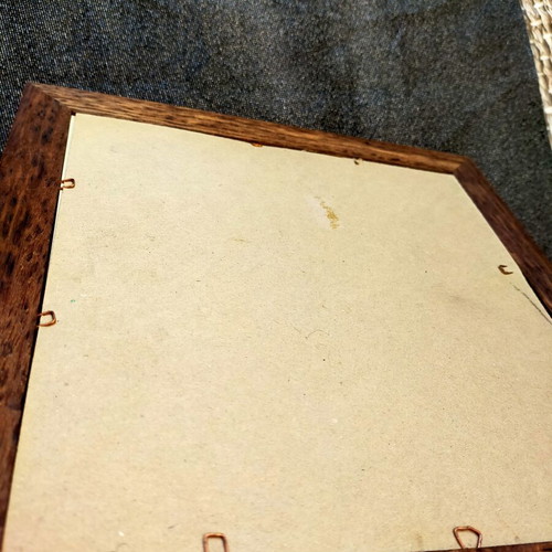 Decorative picture with mirror