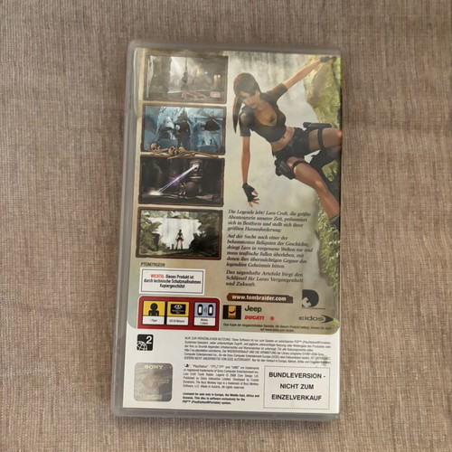 Lara Croft Tomb Raider PlayStation Portable PSP used, complete