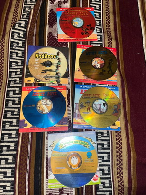 Συλλογή παιδικών DVD μεταχειρισμένη, πακέτο 6, μεταγλωττισμένα
