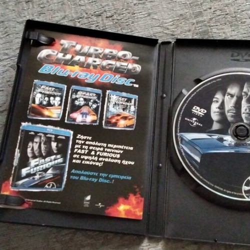 Fast & Furious 4 DVD used, action adventure thriller