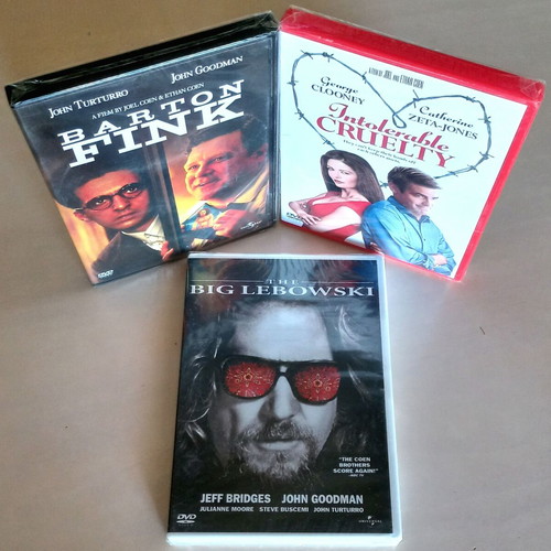 Coen Brothers 3 DVD set new, comedy and action films with subtitles