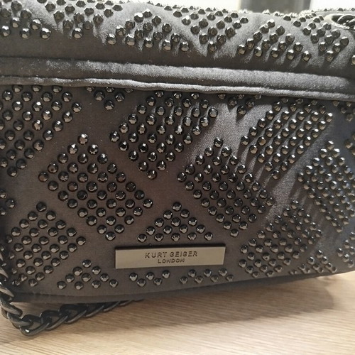 Kurt Geiger Kensington bag like new, shoulder, black, 20x15 cm
