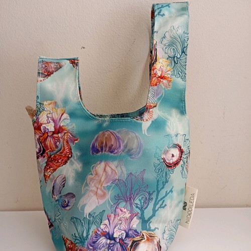Nidodileda women's beach bag neseser new turquoise
