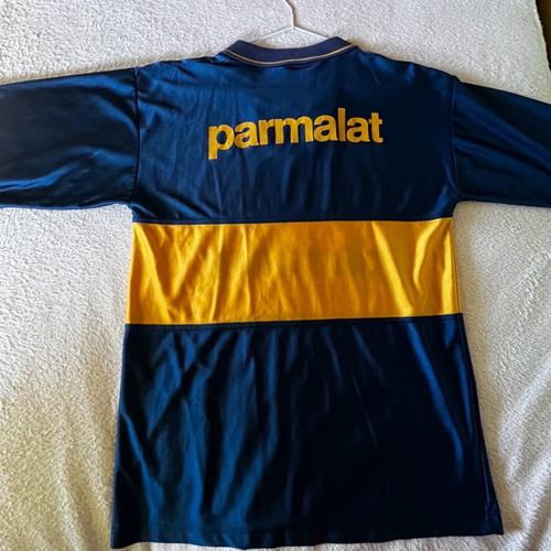 Boca Juniors 1993 Parmalat home jersey used