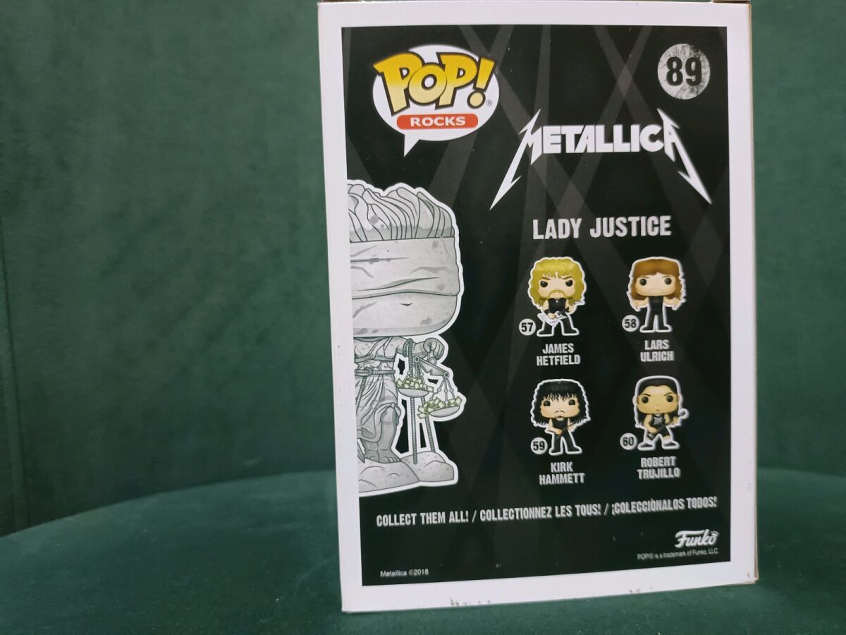 Funko Pop Metallica Lady Justice 89 like… - € 57,00 - Vendora.gr