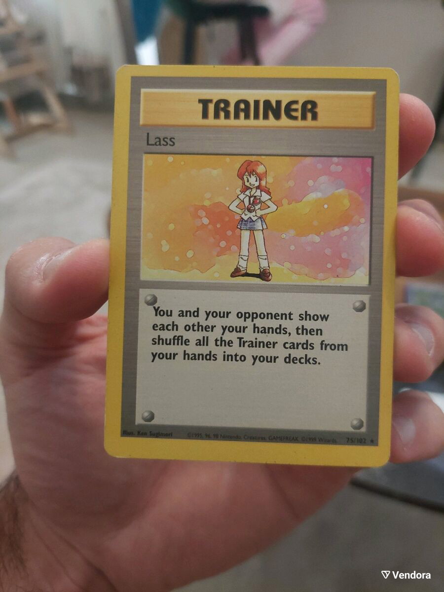 trainer lass pokemon card value - - 75/102 - Rare - Unlimited Edition This is of the Rare rarity. Pokemon Base Set Rare Lass