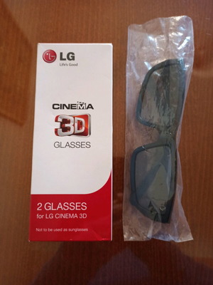 LG 3D Glasses for TV new