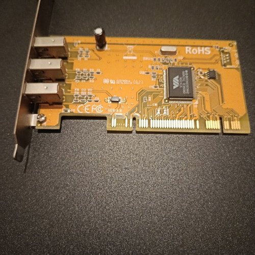 Trust VI-2050 Firewire PCI card used, 3 ports