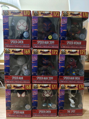 Funko Minis Spider-Man full set #168-176 new