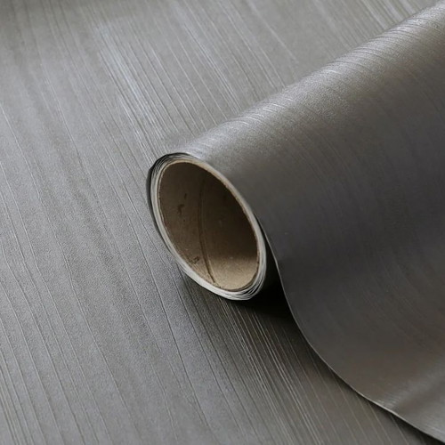 Dc fix dark gray wood-look adhesive roll new