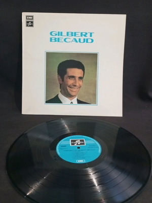 Portrait of Gilbert Becaud vinyl like new