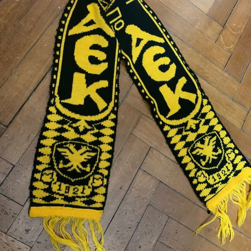 AEK scarf 90s used, official replica
