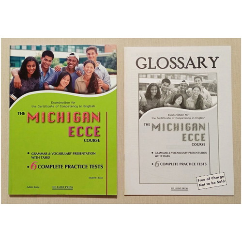 The Michigan Ecce Course Student's Book new with glossary