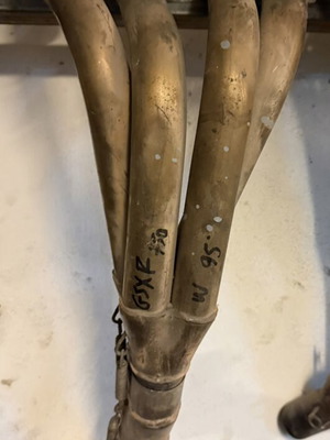Suzuki GSXR 750 exhaust headers