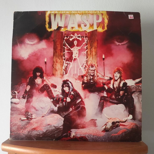 W.A.S.P. album used, Greek edition 1984, metal