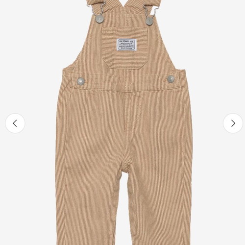 Βρεφική σαλοπέτα Levis overall 6m καινούργια με ετικέτα