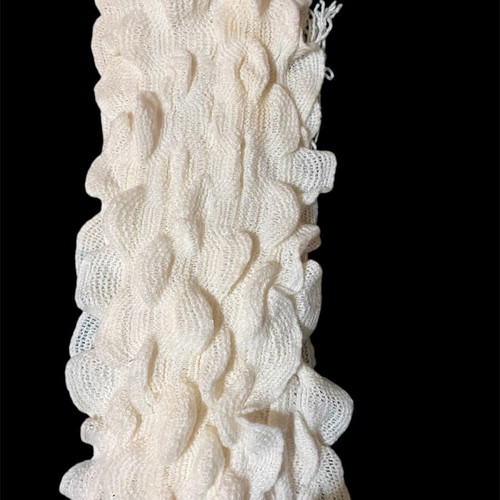 White scarf very soft like new