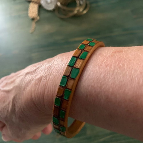 Indian Origin Bracelets and Sticker like new, colorful