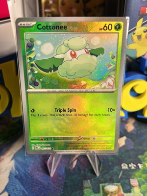 Cottonee PRE Pokeball Reverse Pokemon card new