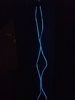Blue led strip for office like new