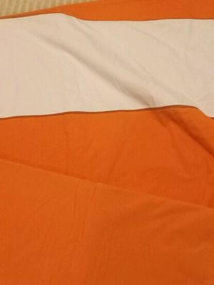 Duvet cover set, flat sheet and pillowcases like new