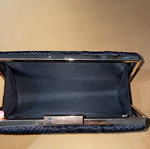 Evening bag used, handheld, without strap