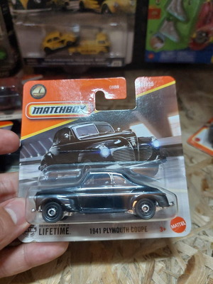 Matchbox 1941 Plymouth Coupe toy car