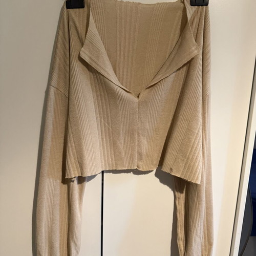 Blouse used, size S, beige