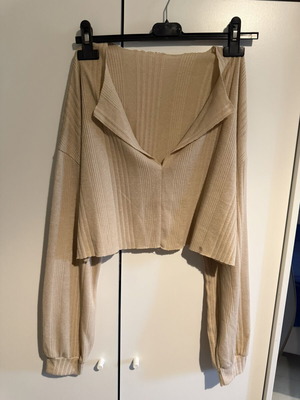 Blouse used, size S, beige
