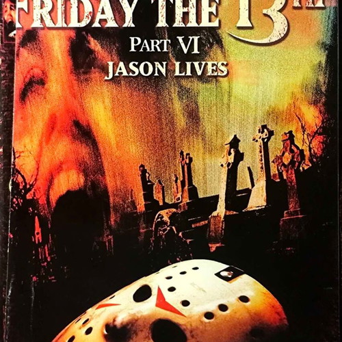 Friday the 13th Part VI Jason Lives DVD used, thriller with subtitles