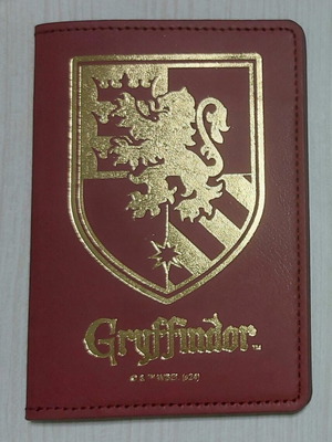 Κάλυμμα διαβατηρίου Harry Potter Γκριφιντορ καινούργιο, δερμάτινο