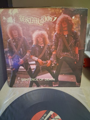 Destruction Sentence of Death rare Canadian vinyl 1985, like new
