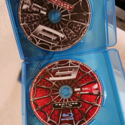 Blue Ray Spiderman 3 used in excellent condition