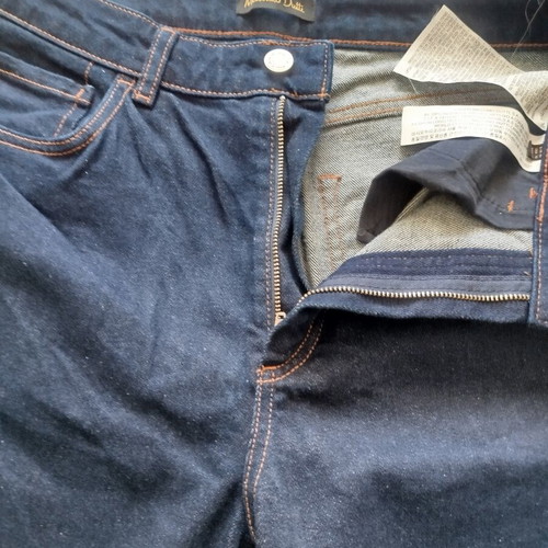 Massimo Dutti straight leg jeans women's blue size 42 like new