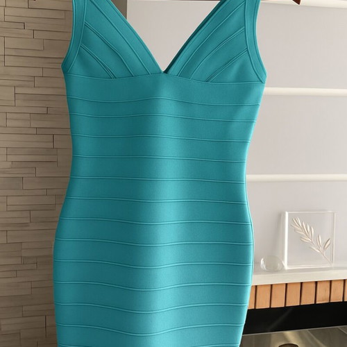 Acme Blue Zini Dress Size 40 Like New