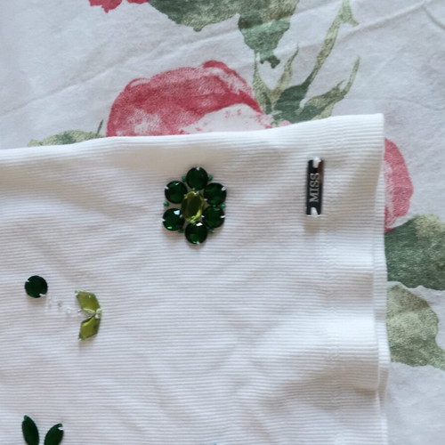Miss Grant Tank Top new, size XL, white with green details
