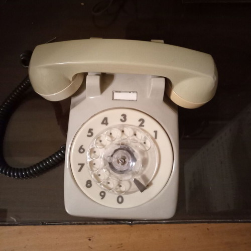 SEH telephone used, Greek made March 1973