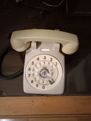 SEH telephone used, Greek made March 1973