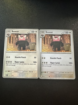 Bewear 112/132 Mega Evolution Pokemon card set