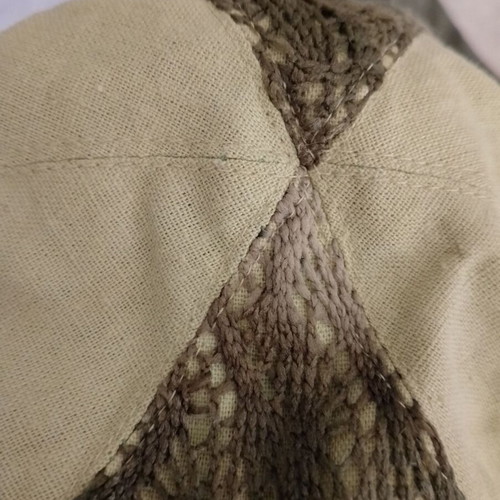 Two summer fabric hats A&K and MaD HaT used, 100% cotton, size M