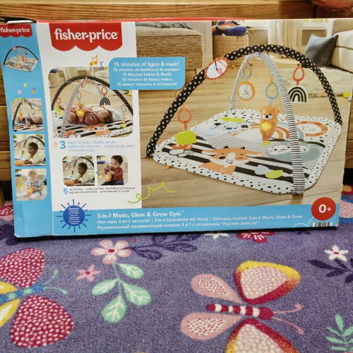 Fisher-Price music gym used without 4 hanging toys