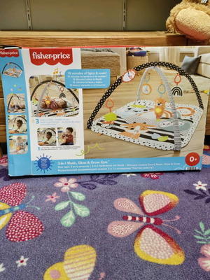 Fisher-Price music gym used without 4 hanging toys