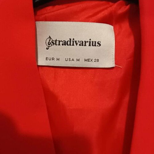 Stradivarius jacket new, red, size M