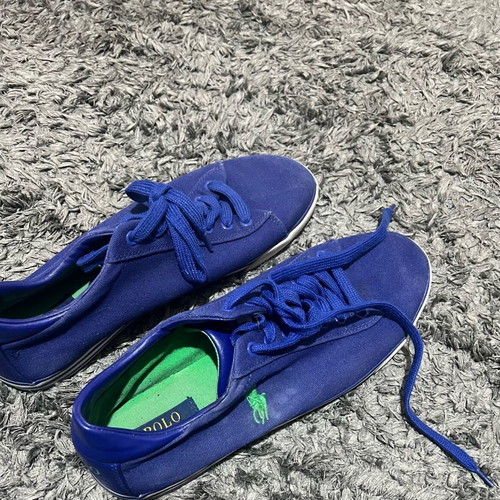 Polo Club men's shoes used, blue, size 45