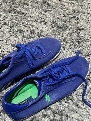 Polo Club men's shoes used, blue, size 45